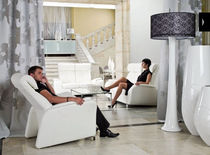 contemporary leather recliner armchair MUSETTA  Kler