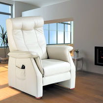 contemporary leather recliner armchair ORION Everstyl