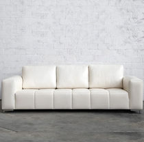 contemporary leather sofa MIAMI LEATHER Lodge Collection