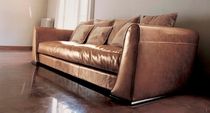 contemporary leather sofa BOSTON baxter