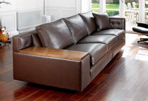 contemporary leather sofa MONDRIAN Duresta Upholstery Limited