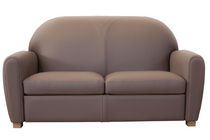 contemporary leather sofa CANAP&Eacute; CLUB DESIGN Fleurdebasane