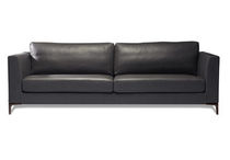 contemporary leather sofa SENSO by Bruno Lucas FIRST TIME
