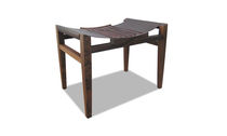 contemporary leather stool LUZIO Costantini Design