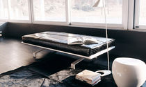 contemporary leather upholstered bench BERLINO by Opera design Ycami