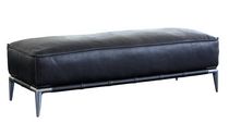 contemporary leather upholstered bench LES CONTEMPORAINS: ELLICA by Philippe Bouix  ROCHE BOBOIS