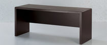contemporary leather writing desk FUSION by D.L.S.Moscheri ENRICO PELLIZZONI