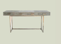 contemporary leather writing desk ESCR 0009 INTHAI