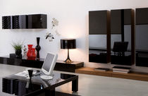 contemporary living room wall unit INBOX CO.04 by S.T.C. Calligaris Italian home design since 1923