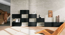 contemporary living room wall unit NET LAGO