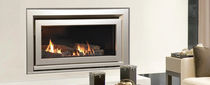 contemporary mantel for fireplace QUADRATO Escea Ltd 