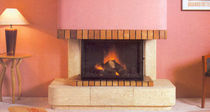 contemporary mantel for fireplace (stone) P-402 HERGOM