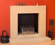contemporary mantel for fireplace (stone)  Stancliffe Stone 