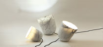 contemporary marble floor lamp ORBIT by A+A Cooren YMER&MALTA