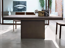 contemporary marble table ROGER unico italia