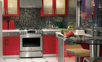 contemporary matt lacquer / aluminium kitchen BENTWOOD CUSTOM bentwood Luxury Kitchens