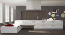 contemporary matt lacquer kitchen CRISTAL AND ECLISSE Corazzin Group - Contract & hotel