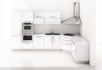 contemporary matt lacquer kitchen CRONOS Corazzin Group - Contract & hotel