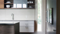 contemporary matt lacquer kitchen  Henrybuilt