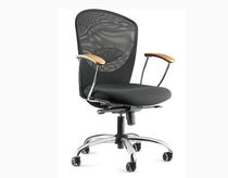 contemporary mesh office armchair MATRIX by Giovanni Baccolini Ares Line
