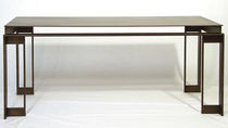 contemporary metal coffee table ADOUR by Julien Quiesse Triode Design