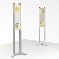 contemporary metal floor lamp BUSY CDS - LED  SEAE