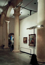 contemporary metal floor lamp RAY by Afra e Tobia Scarpa  Mizar