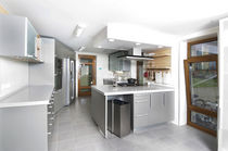 contemporary metal kitchen by Uldis Pimberis  Design Group IN