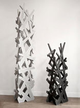 contemporary metal light column QUARK GALERIE TAPORO