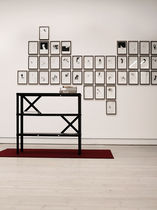 contemporary metal low shelf CANO by Johannes Norlander Hay a/s