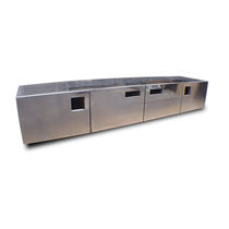 contemporary metal sideboard KEY HOLE ICI ET LA