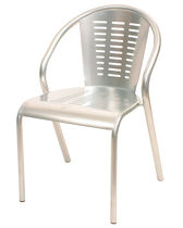 contemporary metal stacking chair PERFECTO ISA International