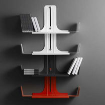 contemporary metal wall shelf ALIBOOK by Denis Santachiara Domodinamica by Modular