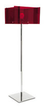 contemporary methacrylate floor lamp SAGITTA by Fabio Bortolani Calligaris Italian home design since 1923