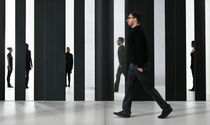 contemporary mirrored wardrobe N.O.W  LAGO