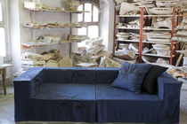 contemporary modular armchair NO HOME by Sergio Perrero Extrabilia