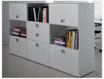 contemporary modular bookcase T BOX MSL Interiors Ltd