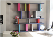 contemporary modular bookcase TU-LIS-PIED by Sandrine Reverseau Les Pieds Sur La Table