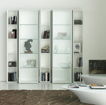 contemporary modular lacquered bookcase TAG by Pierluigi Stella cattelan italia