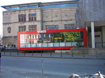 contemporary modular prefab building for catering MUENSTER, AM DOMPLATZ Bolle