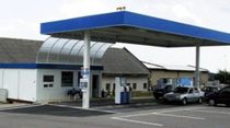 contemporary modular prefab building for gas station  Touax