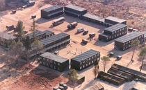 contemporary modular prefab building for housing development CAMP ALHO Systembau GmbH