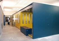 contemporary modular prefab building for offices BADISCHER BAHNHOF Haring Engineering Ltd 