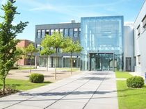 contemporary modular prefab building for offices CHEMIEPARK KNAPSACK, HUERTH Bolle