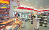 contemporary modular prefab building for retail ESSO ALHO Systembau GmbH