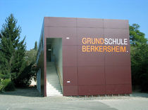 contemporary modular prefab building for school FRANKFURT, BERKERSHEIMER  UNTERGASSE Bolle