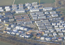 contemporary modular prefab building for housing development  Muller Holzbau GmbH 