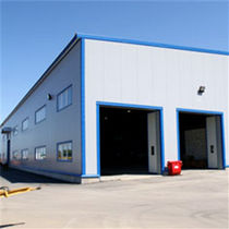 contemporary modular prefab building for storage KONDOR Ruukki UK Ltd 