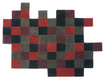 contemporary motif rug in New Zealand wool (handmade) DO-LO-REZ 2 by Ron Arad nanimarquina