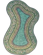 contemporary motif rug synthetic ASSISI AQUA LIORA MANNE